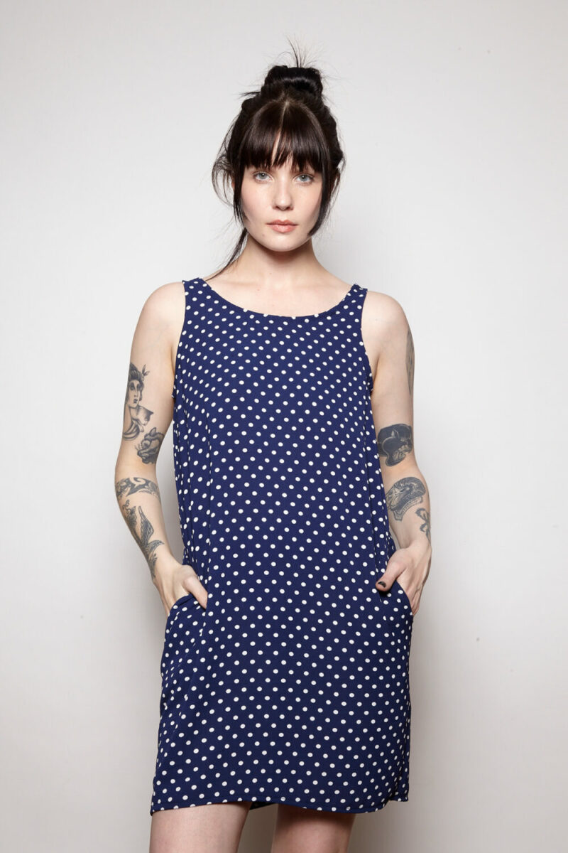 Vestido AMP Regata Bolinhas