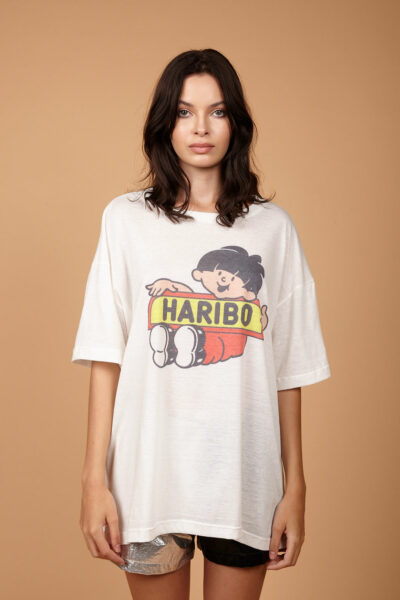 Camiseta estampada Oversized Haribo