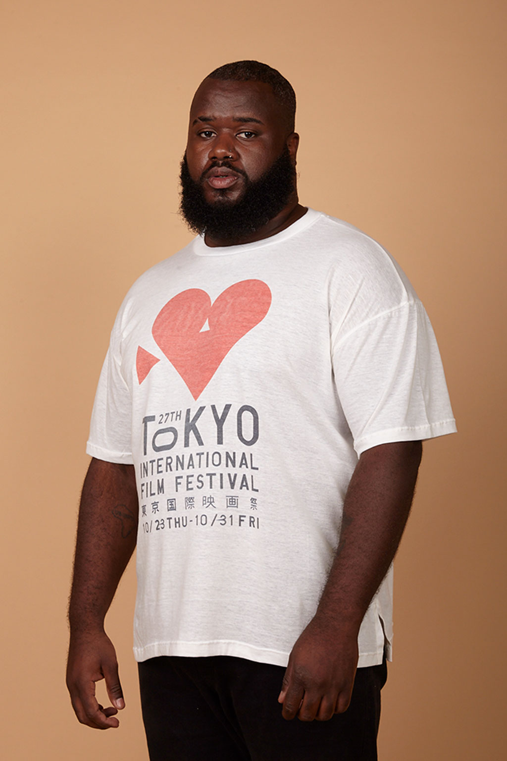 Camiseta AMP Oversized Tokyo Film Festival