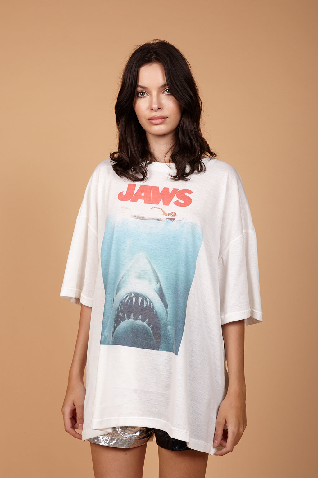 Camiseta estampada Oversized Jaws