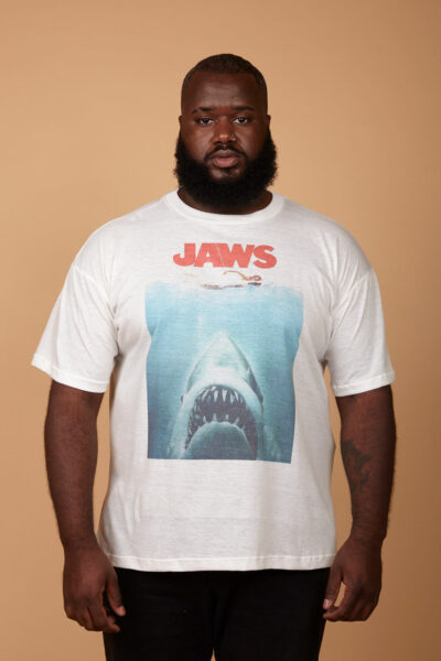 Camiseta estampada Oversized Jaws