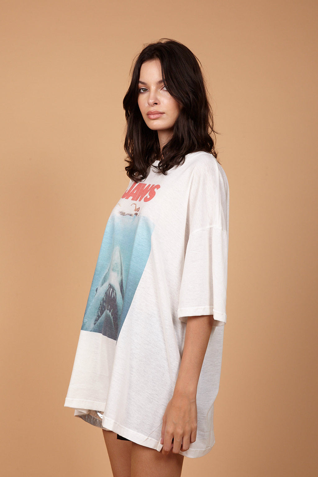 Camiseta estampada Oversized Jaws