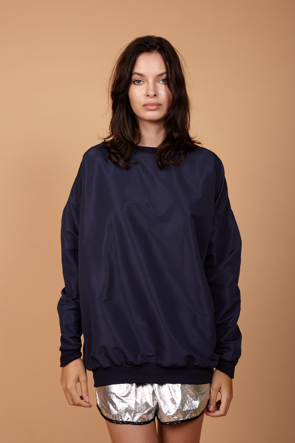 Blusão impermeável azul marinho AMP