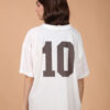 Camiseta oversize estampada do Pelé