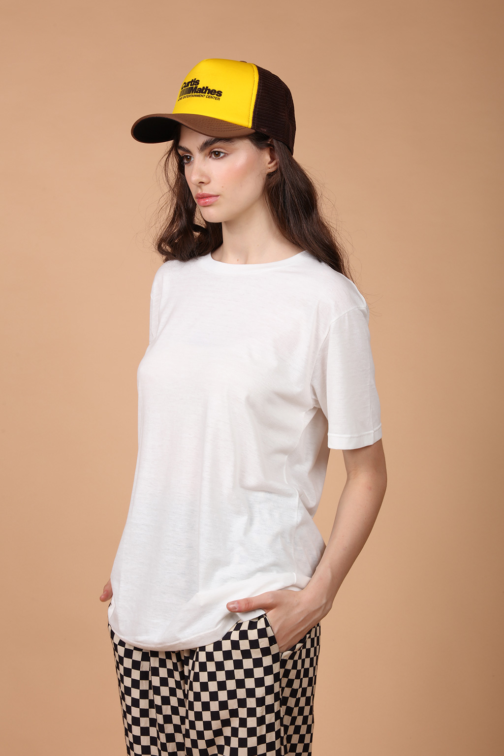 Camiseta básica off-white