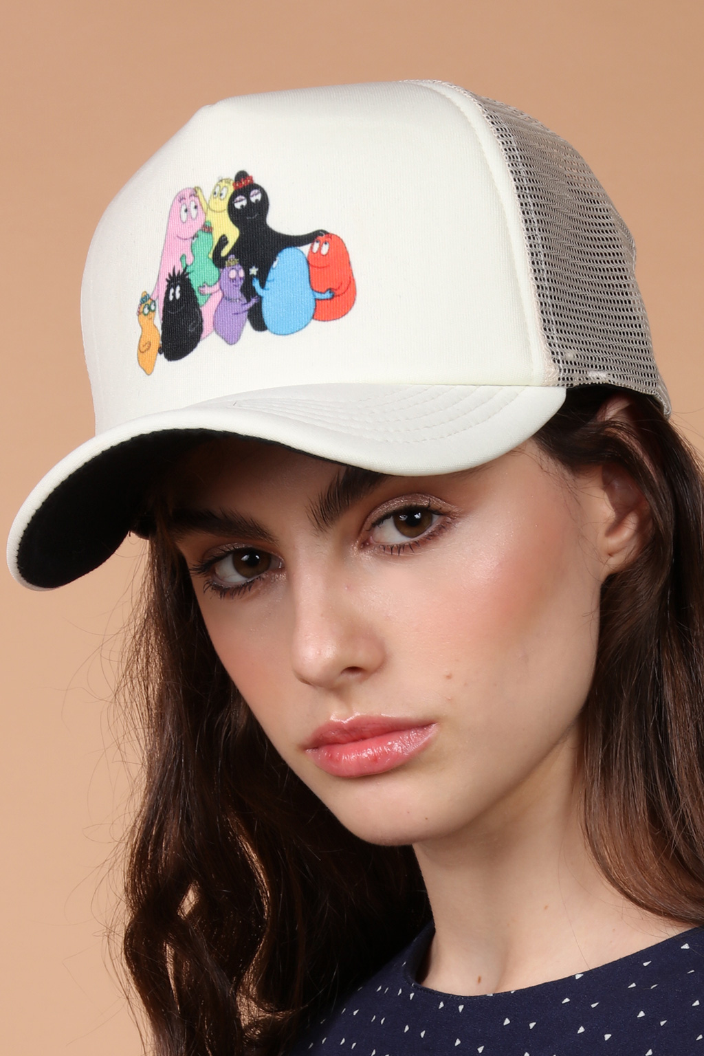 Boné estampado Barbapapa