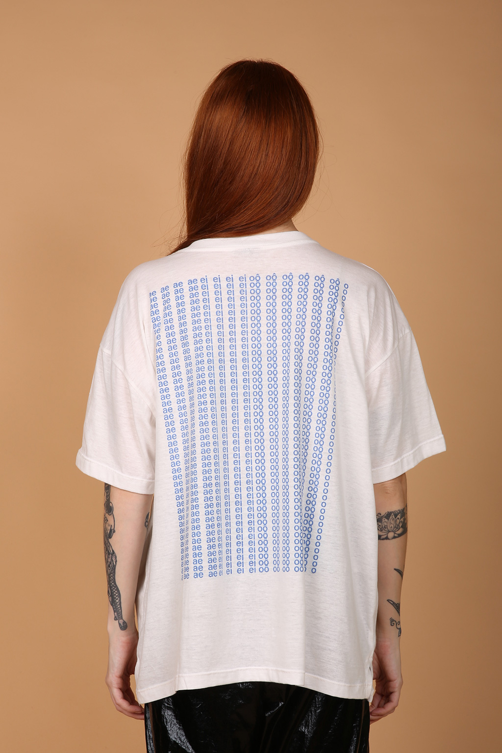 Camiseta oversize estampada Ae ae