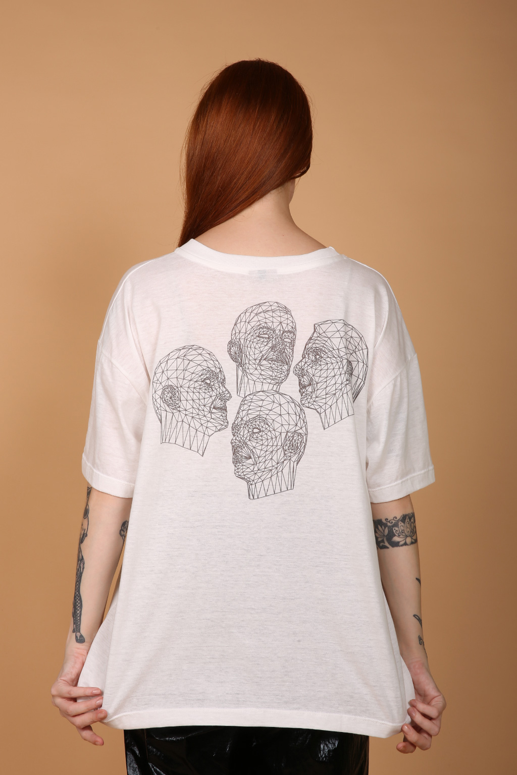 Camiseta oversize estampada Kraftwerk