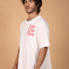 Camiseta oversize estampada Cha Cha Cha