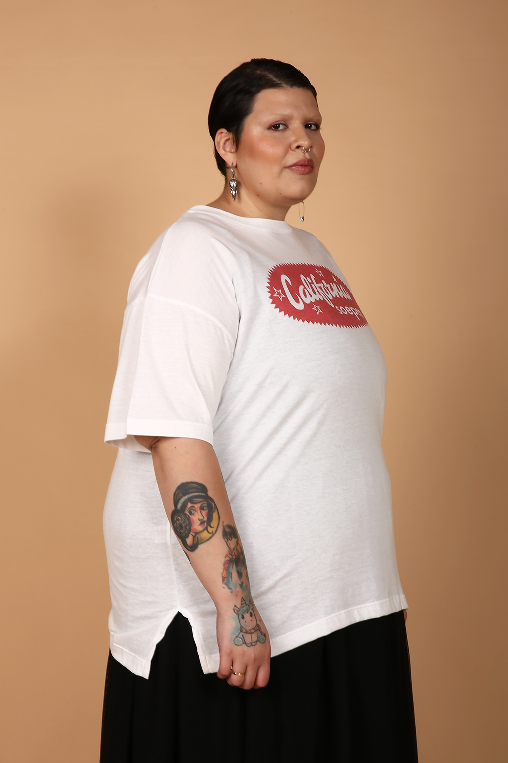 camiseta oversize off