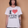 Camiseta estampada TDK