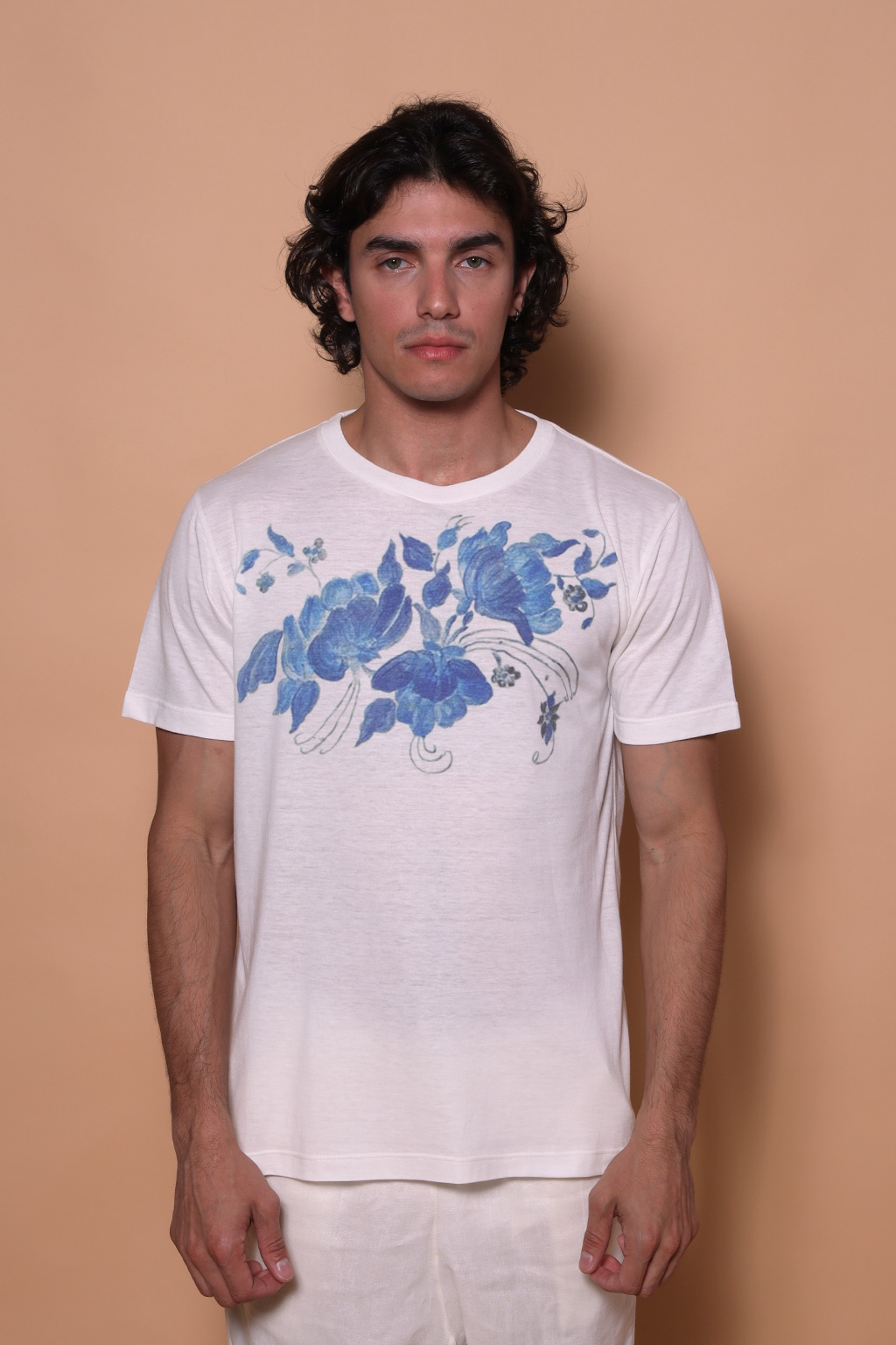 Camiseta estampada Flores