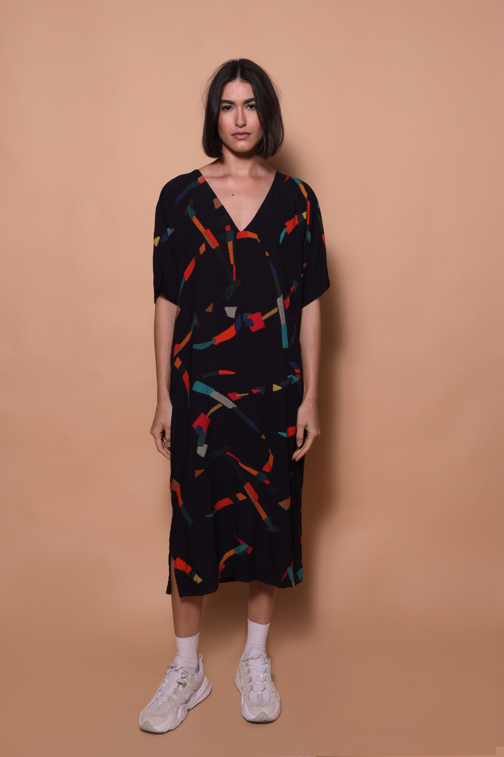 Túnica estampada Estrela da Manhã