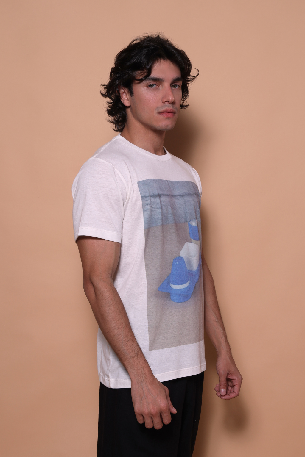Camiseta estampada Objeto