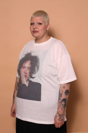 Camiseta oversize estampada The Cure