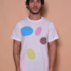 Camiseta estampada Ovos Coloridos