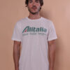 Camiseta estampada Alitalia