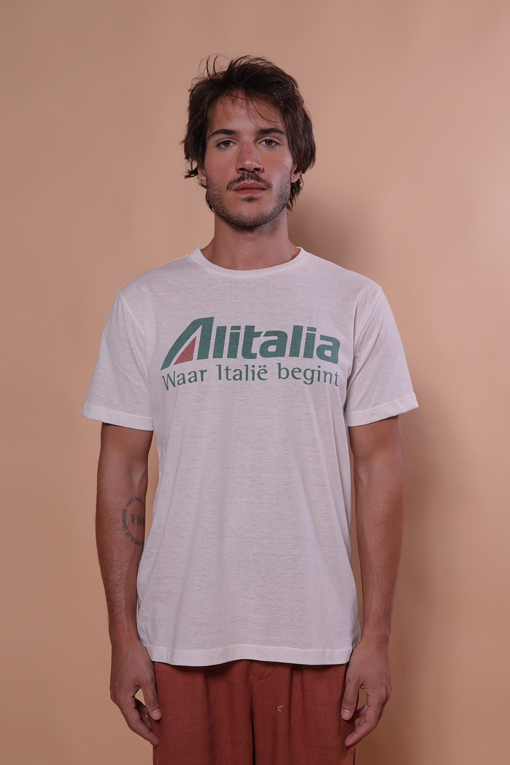 Camiseta estampada Alitalia