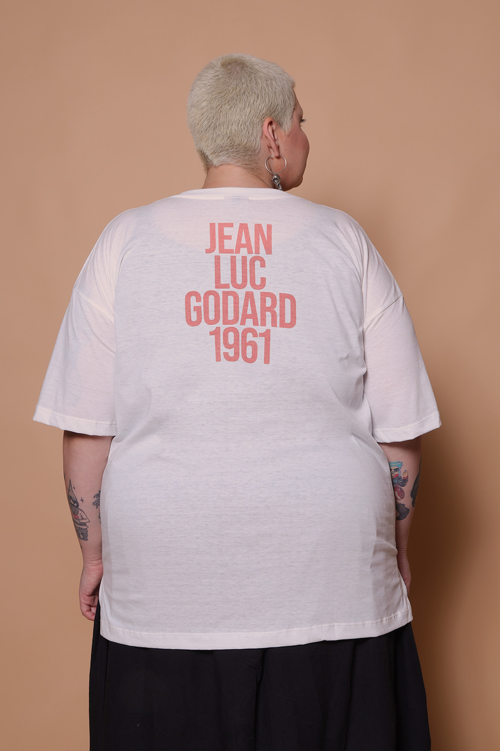 Camiseta oversize estampada Uma Mulher