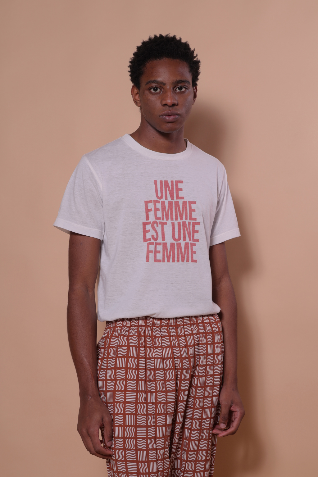 Camiseta estampada Uma Mulher