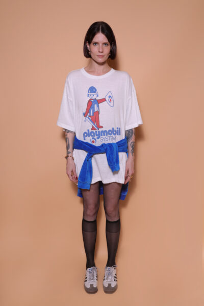 Camiseta oversize estampada Playmobil