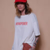 Camiseta oversize estampada Menopower