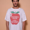 Camiseta oversize estampada Magliabella