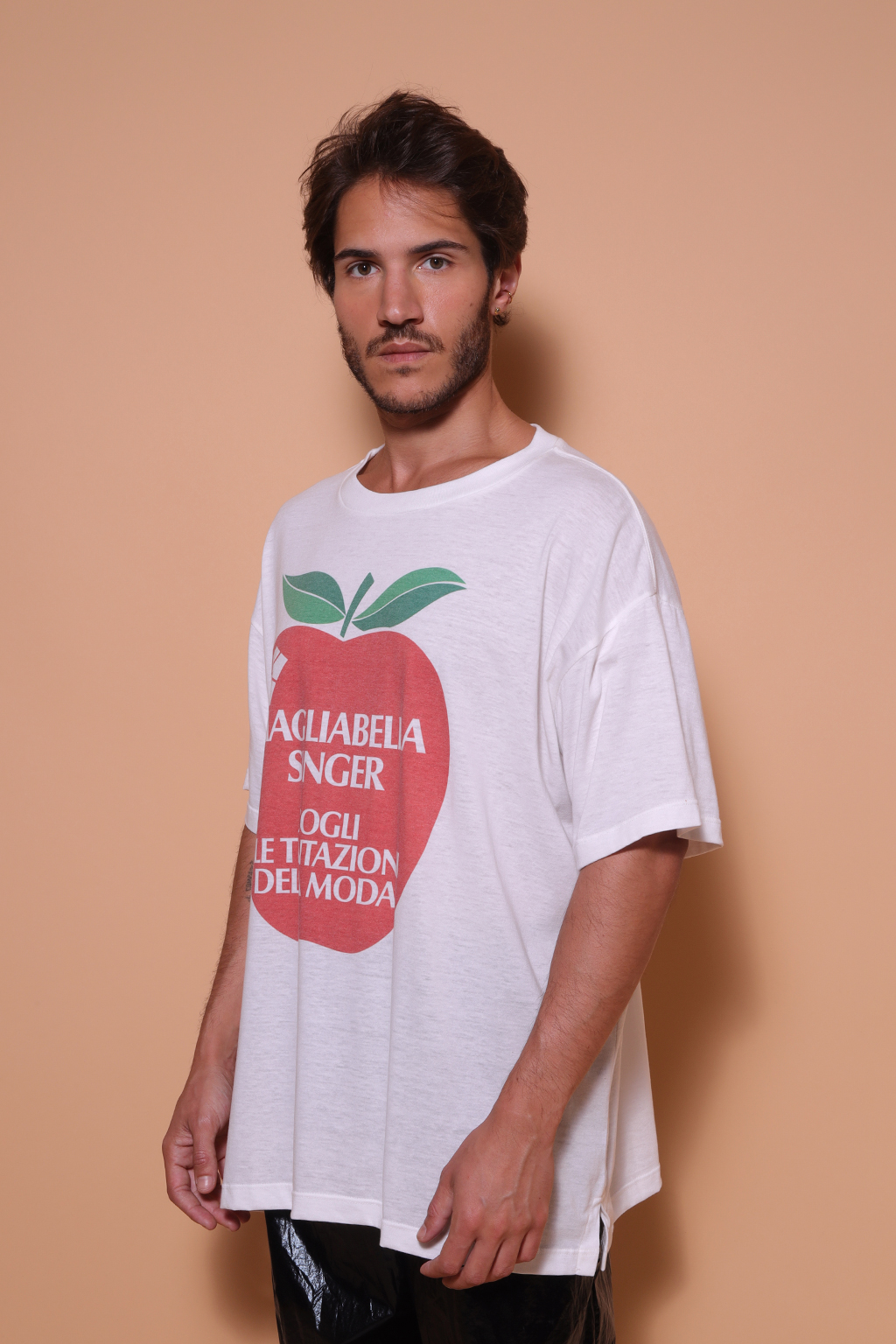 Camiseta oversize estampada Magliabella