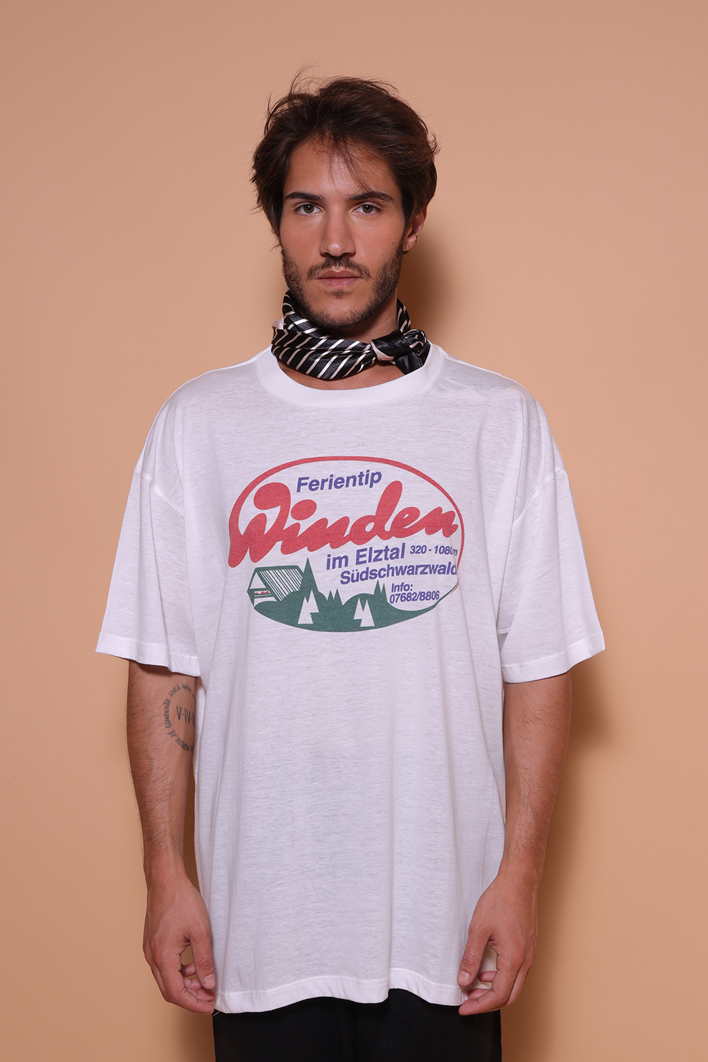 Camiseta oversize estampada Winden