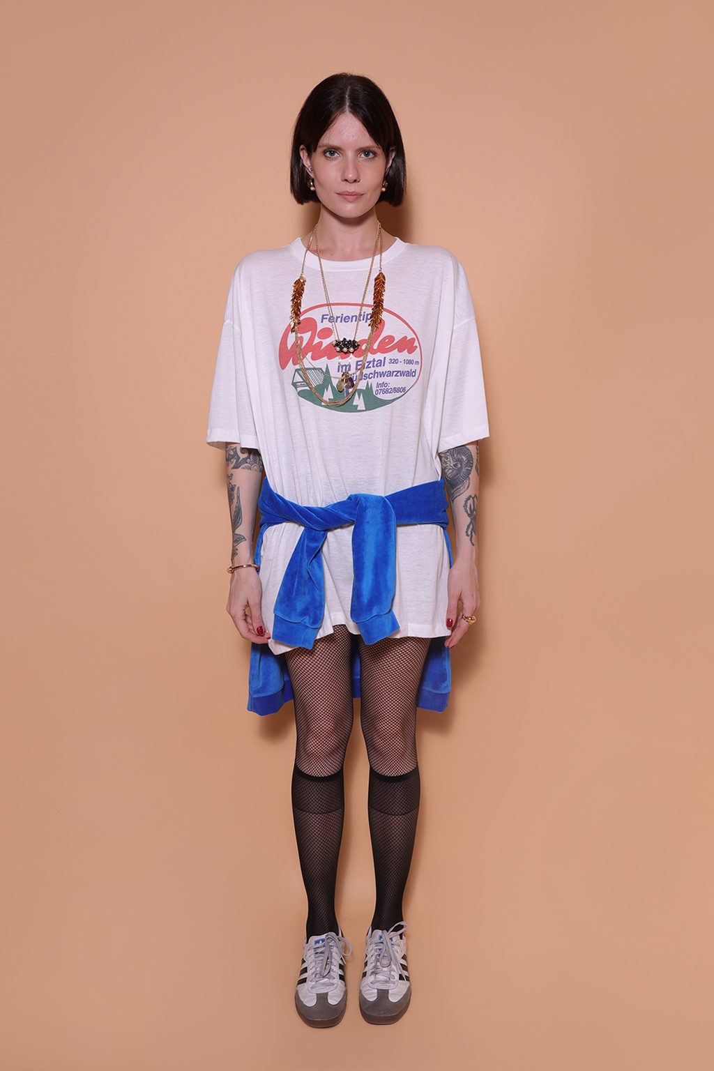 Camiseta oversize estampada Winden