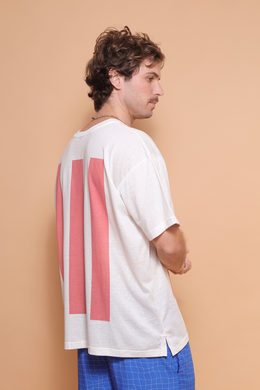 Camiseta oversize estampada Bangu