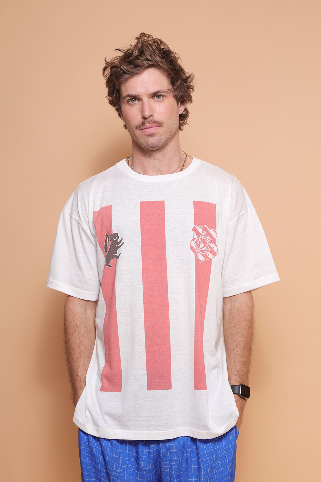 Camiseta oversize estampada Bangu