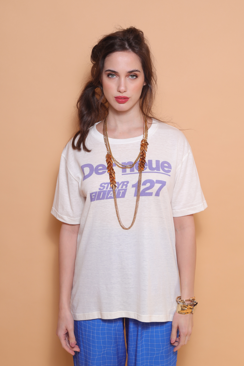 Camiseta estampada Steyr Fiat