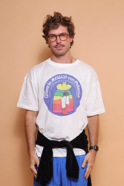 Camiseta oversize estampada Polaroid México