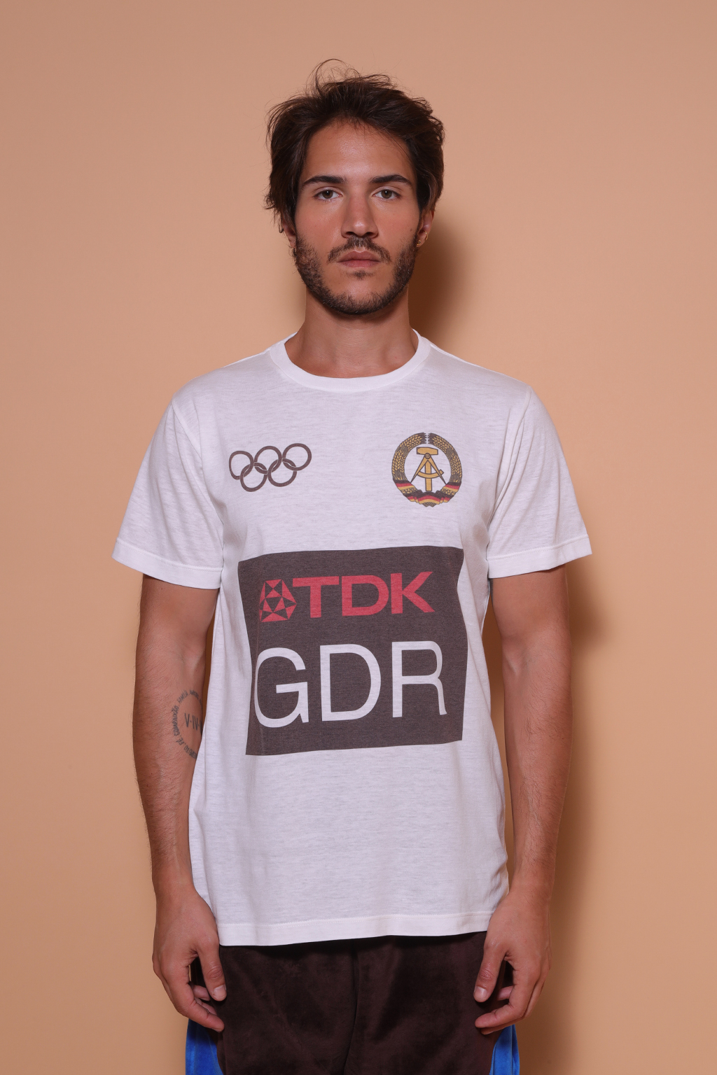 Camiseta estampada Olimpíadas GDR