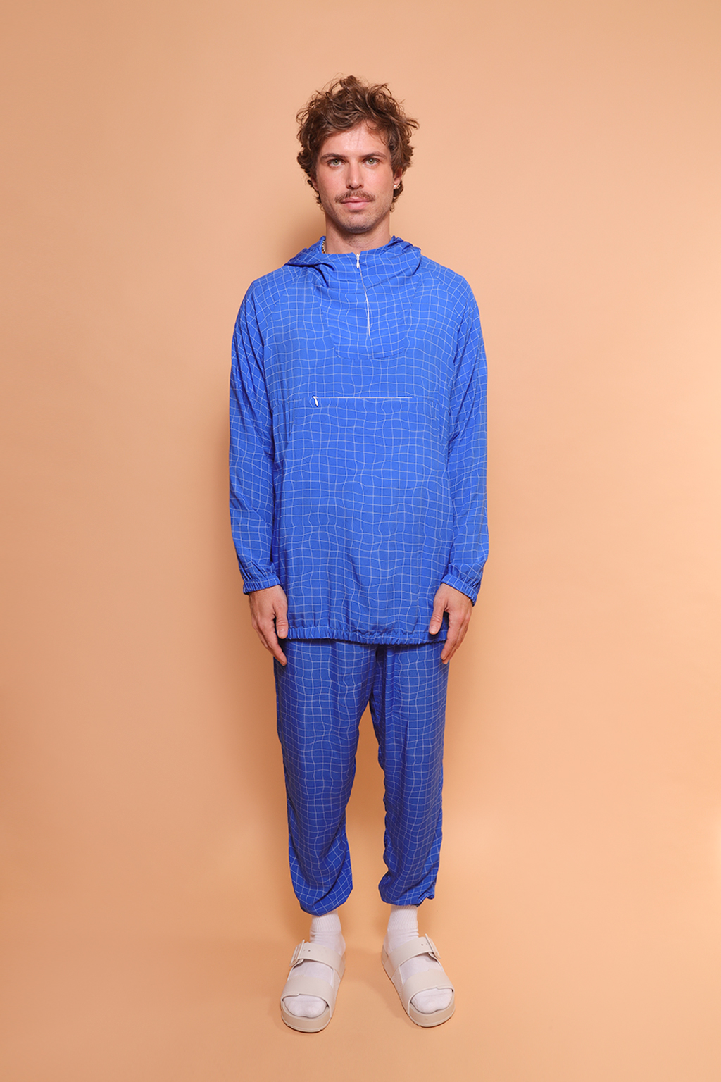 Calça jogger estampada Grade