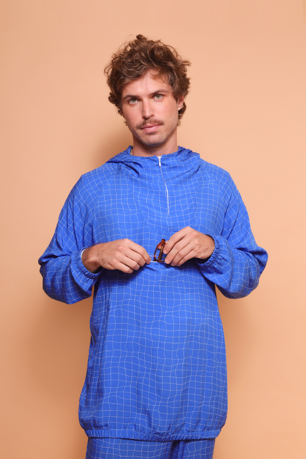 Corta vento estampado Grade