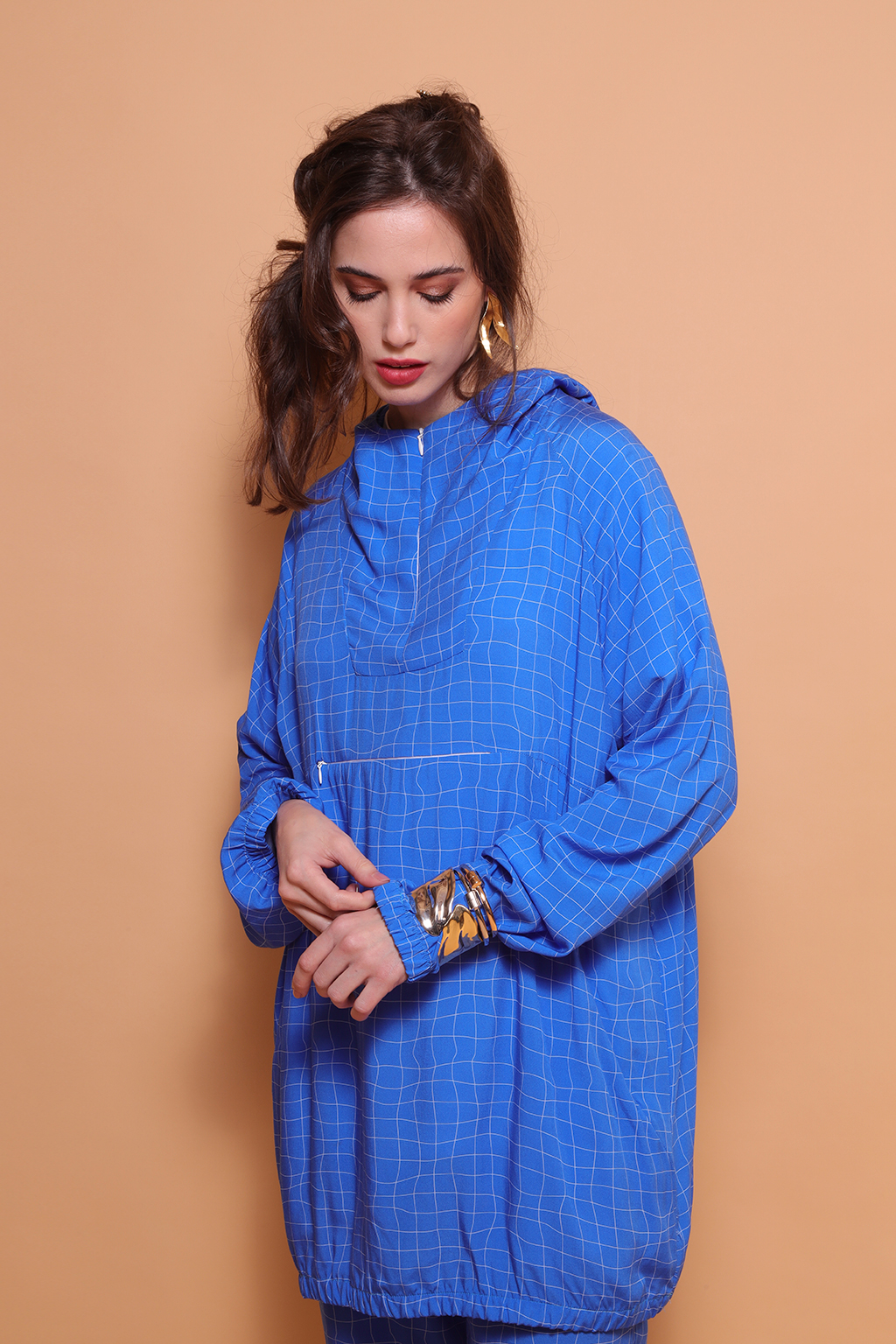 Corta vento estampado Grade