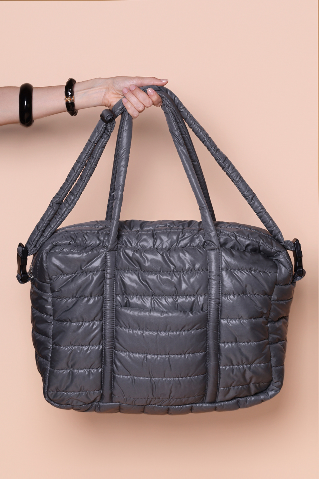 Bolsa AMP Puffer Mini Viagem Cinza