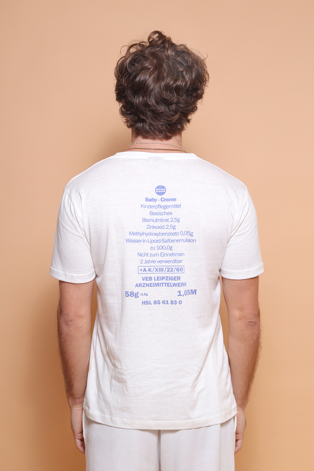 Camiseta estampada Baby Creme