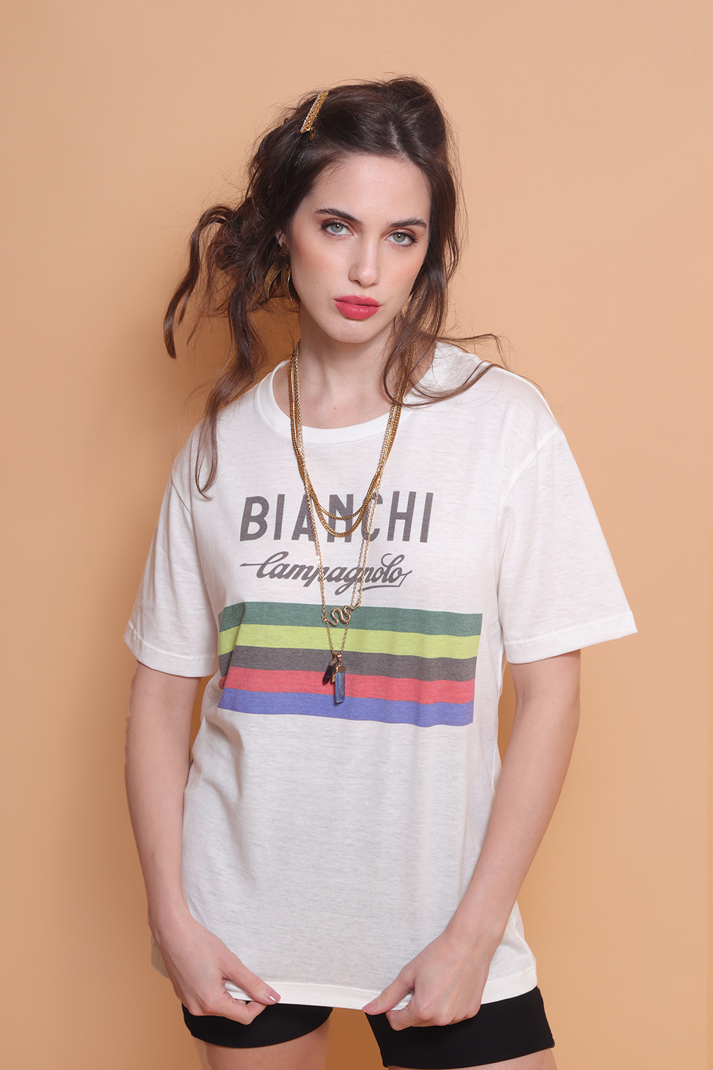 Camiseta estampada Bianchi Campagnolo