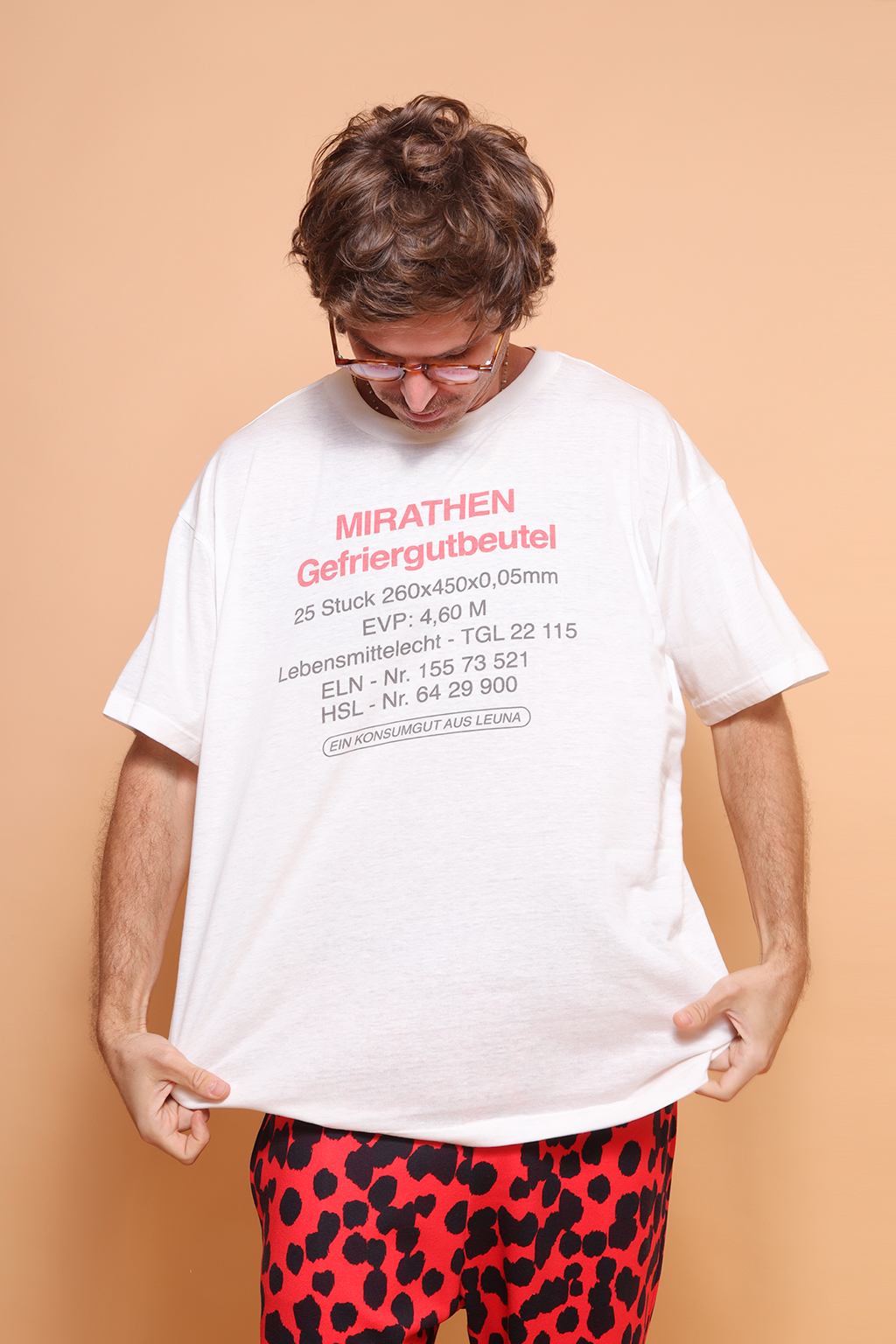 Camiseta oversize estampada Mirathen