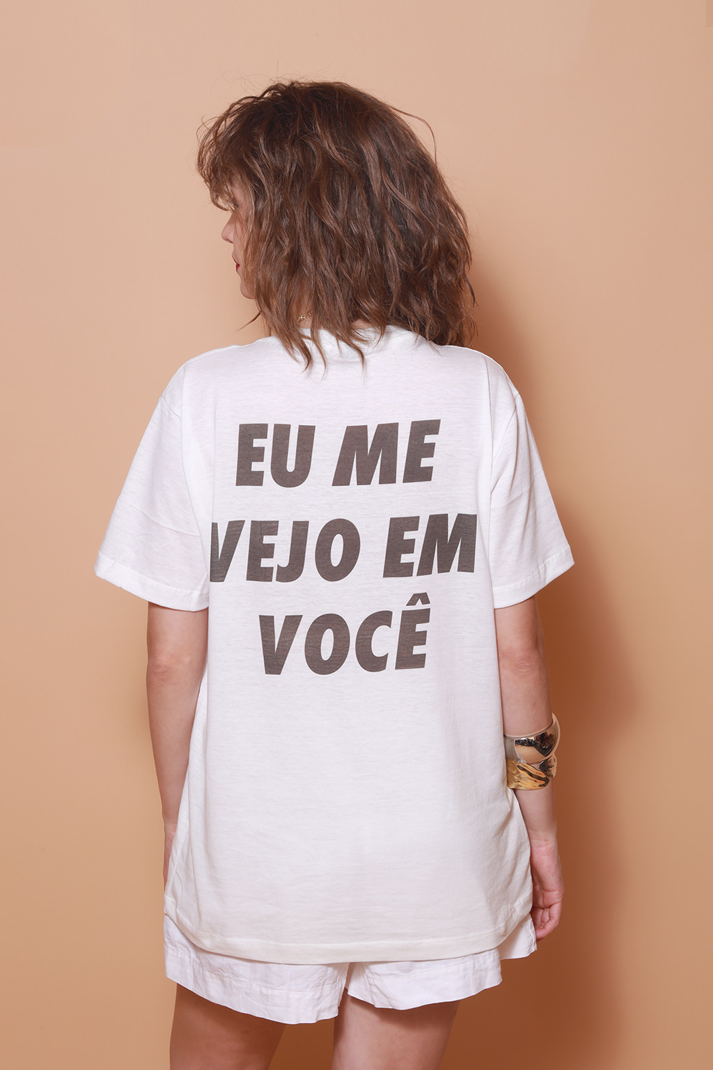 Camiseta estampada Eu me vejo em você