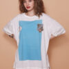Camiseta oversize estampada Slavija