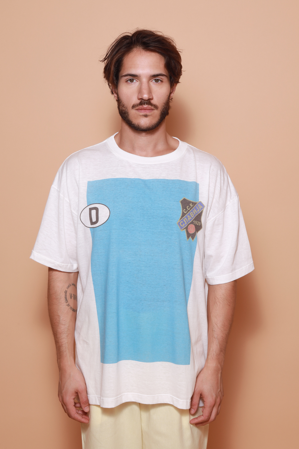 Camiseta oversize estampada Slavija