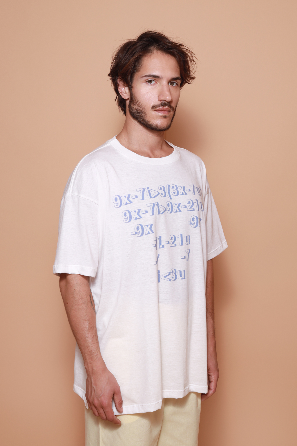 Macaquinho amplo malha listrada