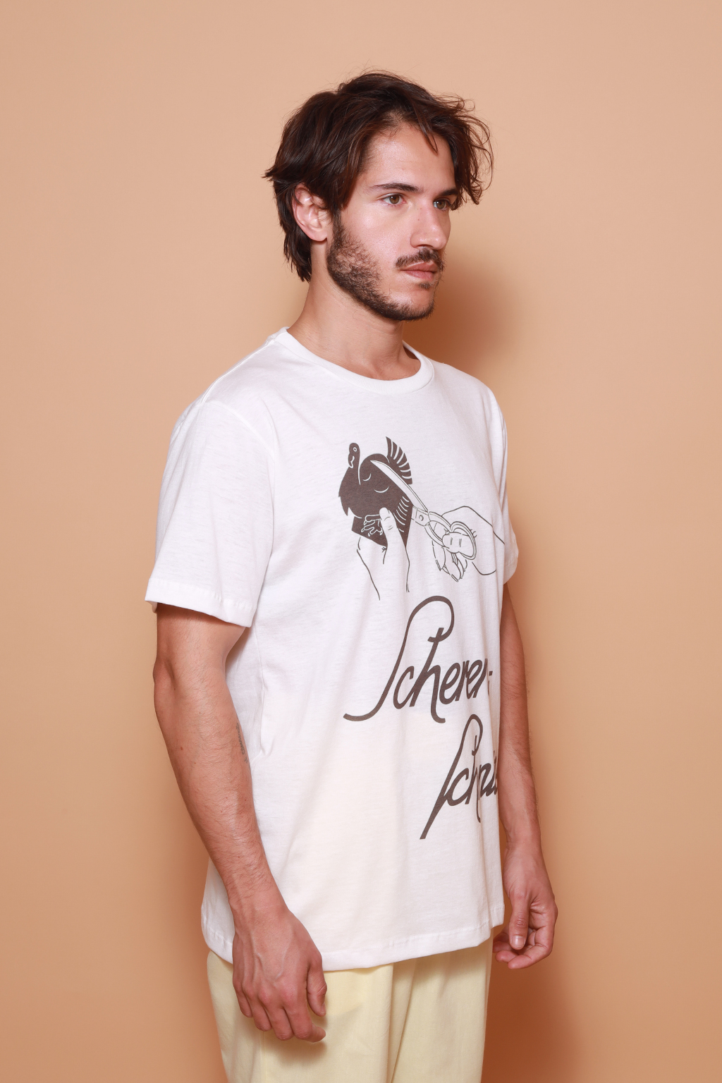 Camiseta estampada Scherenschnitte