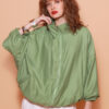 Jaqueta oversize verde