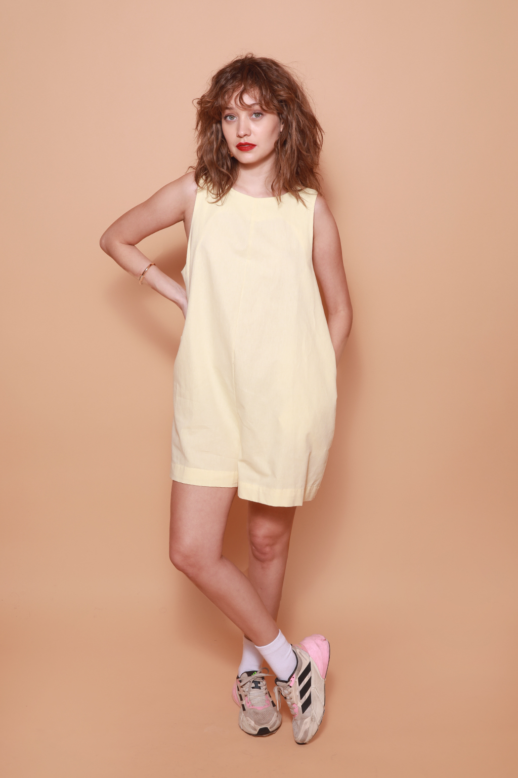 Macaquinho amplo amarelo