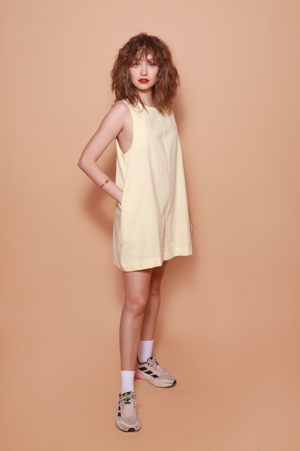 Macaquinho amplo amarelo